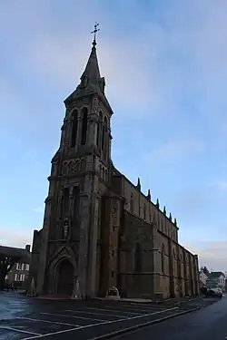 The church in Sartilly