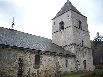The church in Mazoires