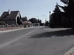 Centre of Černožice