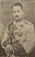 Ghazi of Iraq in ceremonial uniform.