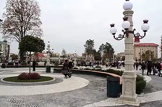 Central square, Irpin