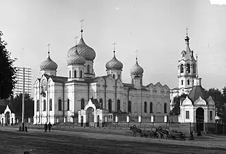 Ascension church (1851). Now here stands house No. 43 on Lenin avenue.