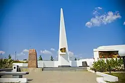 Former monument in Kharkiv