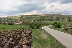 Panoramic view of the village