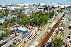 Reconstruction progress as of August 2019.