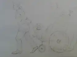 Chertkov family friendly caricature, 1890