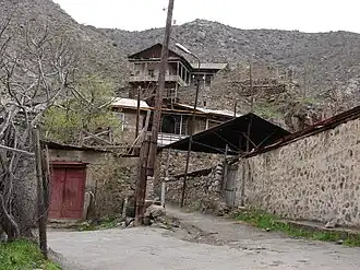 A view of the village