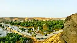 Bani Walid seen from the castel of the city