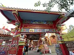 Wat San Chao, a renowned local temple