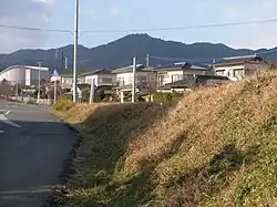 Remnants of earthen ramparts