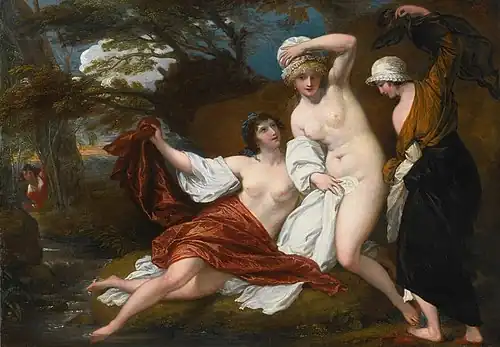 Musidora and Her Two Companions, 1795