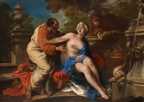 Susannah and the Elders, private collection