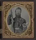 Private David Lowry, of Company E, 25th Virginia Cavalry Regiment