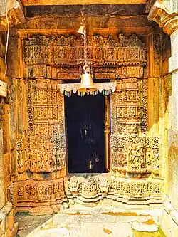 Entrance of the sanctum