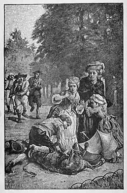 Harry saves the girls from the mad dog