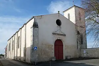 The church in Villedoux