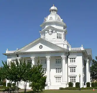 Colquitt County Courthouse in Moultrie