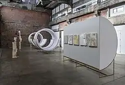 "Night School" installation view, Darling Foundry, Montréal (2019)