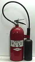 Amerex 10lb. CO2 Fire Extinguisher, Circa 1989, US