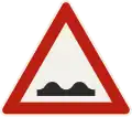 115 – Uneven road (formerly used )