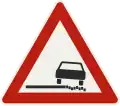 116 – Bumpy or low verges (formerly used )