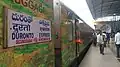 12285 Duronto Express standing at Secunderabad