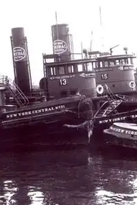 New York Central tugboats 13 and 15