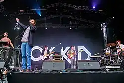 OK Kid live at the Rocken am Brocken festival 2015