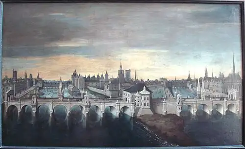 The 1577 project for the Pont Neuf, approved by Henry III