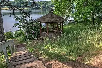 Gazebo at Lake Junaluska, North Carolina