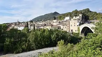 A general view of Nyons