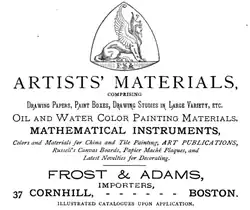 Advertisement, 1882