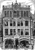 Springfield Republican building, 1880s