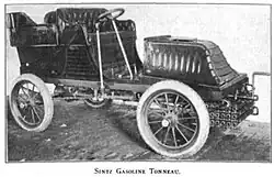 1903 Sintz Tonneau in Horseless Age, January 1903