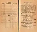 1932 AJC St Leger racebook showing Ammon Ra, placed 2nd.