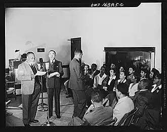 WDBO radio in Orlando, Florida, 1943