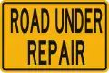 Road under repair