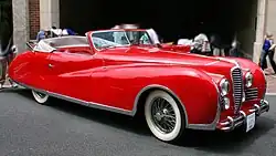Delahaye 178 Drophead Coupé (1949), once owned by Elton John