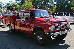 1962 International C-120 utility fire truck