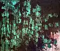 1965, Green Stains. Acrylic on canvas, 115x135 cm