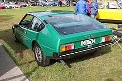 Rear three-quarter view