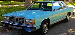 1985 Ford LTD Crown Victoria two-door sedan