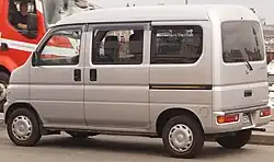 Honda Acty van rear view