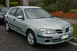 2001–2002 Nissan Pulsar 1.8 ST 5-door (Australia)