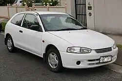 Mirage 3-door hatchback (facelift)
