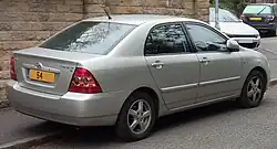 Toyota Corolla saloon (UK)