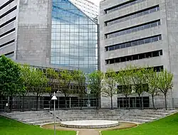 Dublin City Council's Civic Offices on Wood Quay (built 1981-1986)[50]