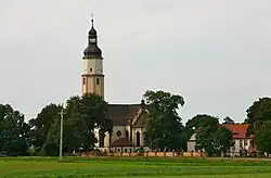 Saint Lawrence church in Wierzch