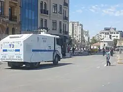 TOMA of the Turkish police during the Gezi Park protests
