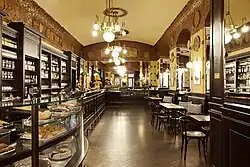 Image 21Caffè San Marco in Trieste, known for its artists, writers and intellectuals (2014) (from Coffee culture)